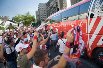 Spanien  Sevilla  Lokalderby zwischen dem Sevilla FC und Real Betis Balompie