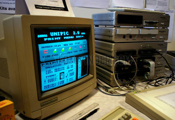 Historischer Commodore-Computer auf der Vintage-Computer-Messe