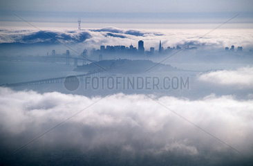 Skyline von San Francisco (USA)