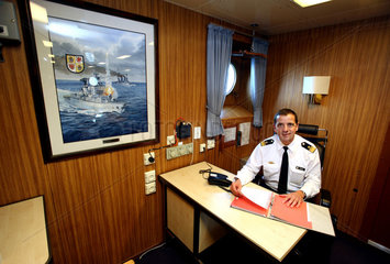 Andreas Krause  Kommandeur des deutschen Marineeinsatzverbandes UNIFIL