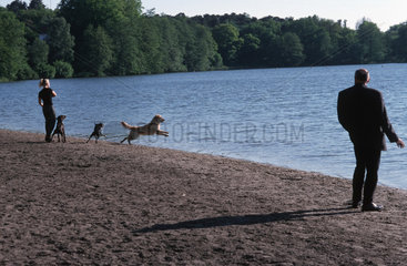 Hundefreunde am Grunewaldsee