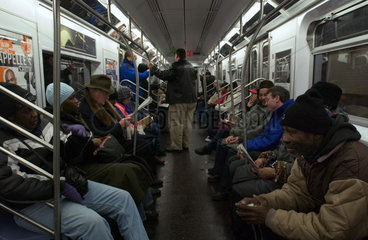 New Yorker Subway
