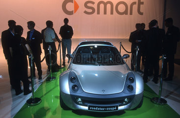 Praesentation des smart roadster in Berlin