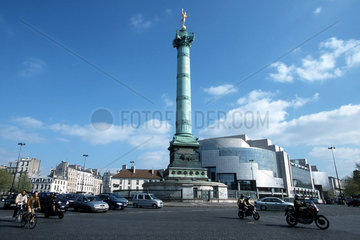 Place da la Bastille in Paris