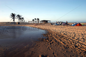 Kitesurfer in Brasilien