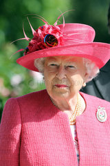 Royal Ascot  Grossbritannien  Portrait of HRH Queen Elizabeth the Second