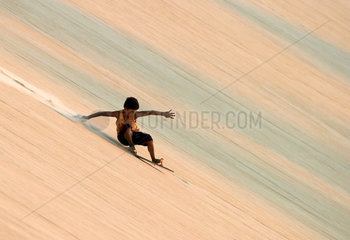 Sandboarden in Brasilien