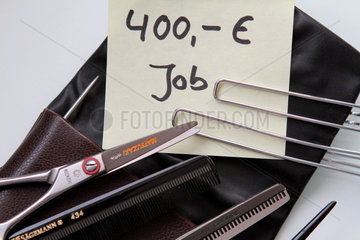 Stuttgart  Deutschland  Symbolfoto 400-Euro-Job