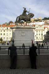 Platz da Figueira in Lissabon