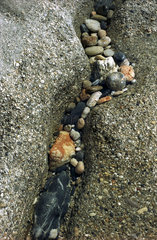 Alanya  bunte Steine am Strand
