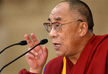 Der Dalai Lama auf dem Kirchentag in Berlin
