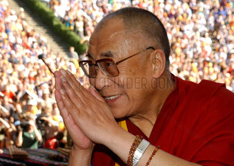 Der Dalai Lama auf dem Kirchentag in Berlin
