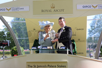 Royal Ascot  Winners presentation. Kingman with James Doyle up wins the St James's Palace Stakes