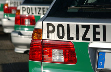 Neue Polizeifahrzeuge von BMW fuer die Berliner Polizei