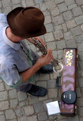 Strassenmusiker in Berlin