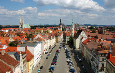 Die Stadt Goerlitz in Sachsen