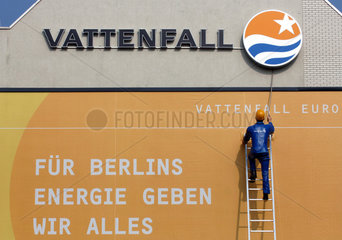 Berlin  Werbung fuer Vattenfall