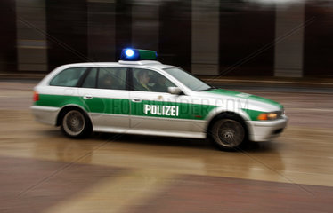 Polizeistreife in Berlin