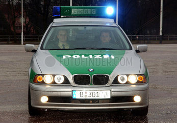 Polizeistreife in Berlin