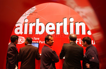 Berlin  Stand von Airberlin auf der ITB