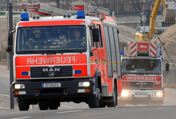 Loeschzug der Berliner Feuerwehr