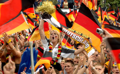 Berlin  WM 2006  Fanmeile am Brandenburger Tor