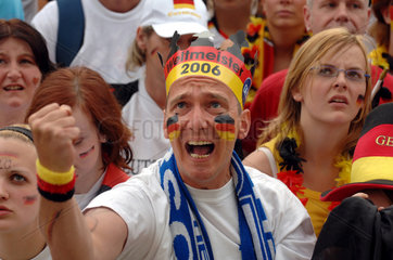 Berlin  WM 2006  Fanmeile am Brandenburger Tor