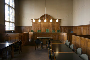 Kriminalgericht Berlin Moabit  Gerichtssaal