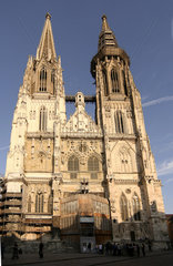 Regensburg  Domplatz  Dom Sankt Peter