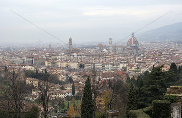 Florenz  Stadtuebersicht