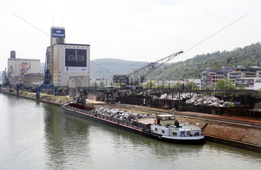 Hafen in Stuttgart am Neckar