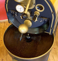 Berlin  Deutschland  Kaffeeroestmaschine