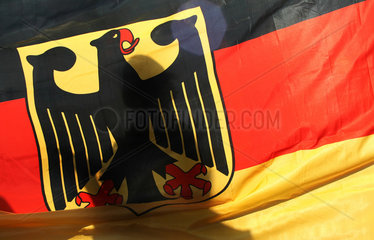 Berlin  Deutschlandflagge