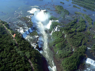 Brasilien  Wasserfaelle von Rio de la Plata