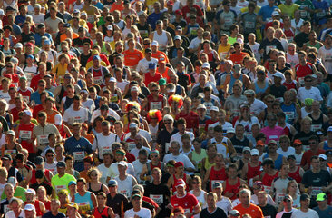 Berlin Marathon  Massen