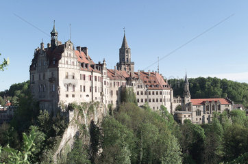 Sigmaringer Schloss in Baden-Wuertemberg
