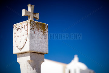 Sagres  Portugal  Gedenkstein zu Ehren Heinrichs des Seefahrers