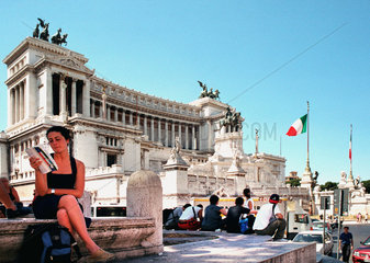 Rom  das Monumento a Vittorio Emanuele II