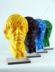 Wertheim  die Skulpturen -Andy Warhol- von Ottmar Hoerl