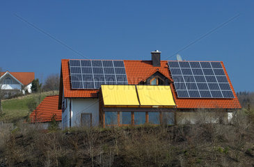 Goldkronach  Einfamilienhaus mit Solarstromanlage