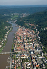Heidelberg  die Neckar in Heidelberg