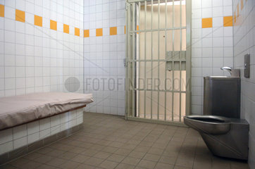Gefaengniszelle im Strafvollzug  Berlin