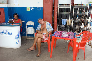 Salvador da Bahia  Brasilien  Marktszene