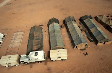 Bundeswehr UNOSOM 2- Lager Belet Huen in Somalia
