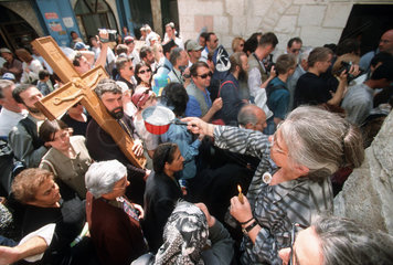 Christlich orthodoxes Osterfest in Jerusalem