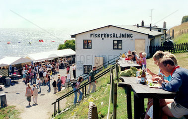 Fischerei mit Restaurant  Schweden