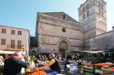 Markt in Sineu  Mallorca