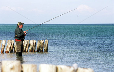 Angler auf Fuenen  Daenemark