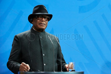Berlin  Deutschland - Der Staatspraesident der Republik Mali Ibrahim Boubacar Keita.