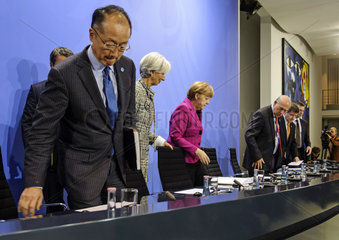 Yong Kim + Lagarde + Merkel + Gurria + Ryder